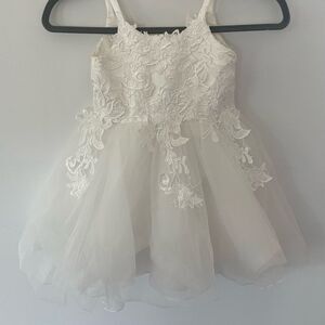 AZAZIE AUSTYN
Diamond White Ball-Gown Lace Tulle Dress size 4